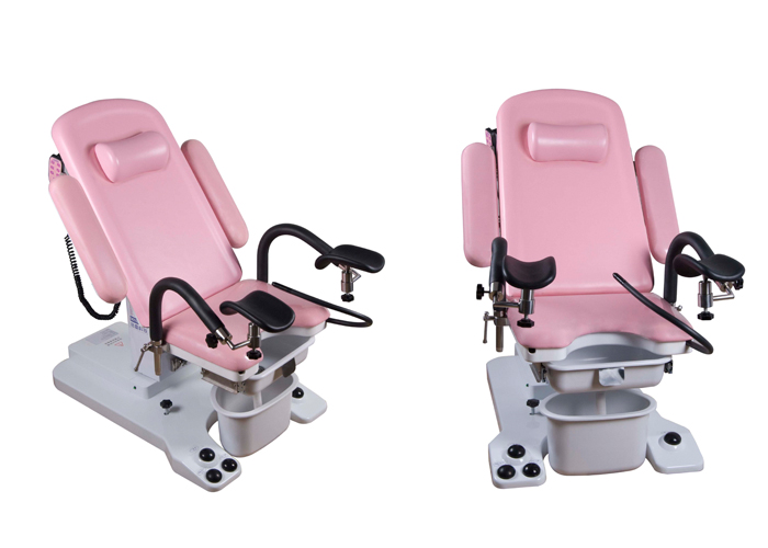 Electric obstetrics and gynecology clinic bed